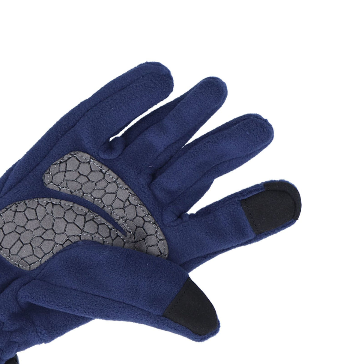 Windproof Gloves Induced Wearable Thickened Non Slip Blue Winter Gloves for Outdoor RidingS