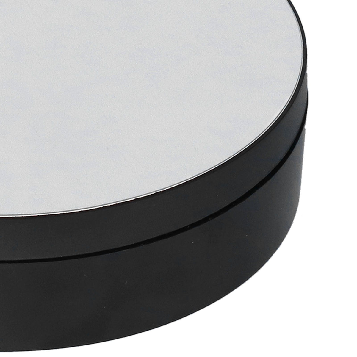Motorized Rotating Display Stand 138mm Electric Rotating Turntable 3 Speed Adjustable USB Powered Jewelry Display BracketBlack