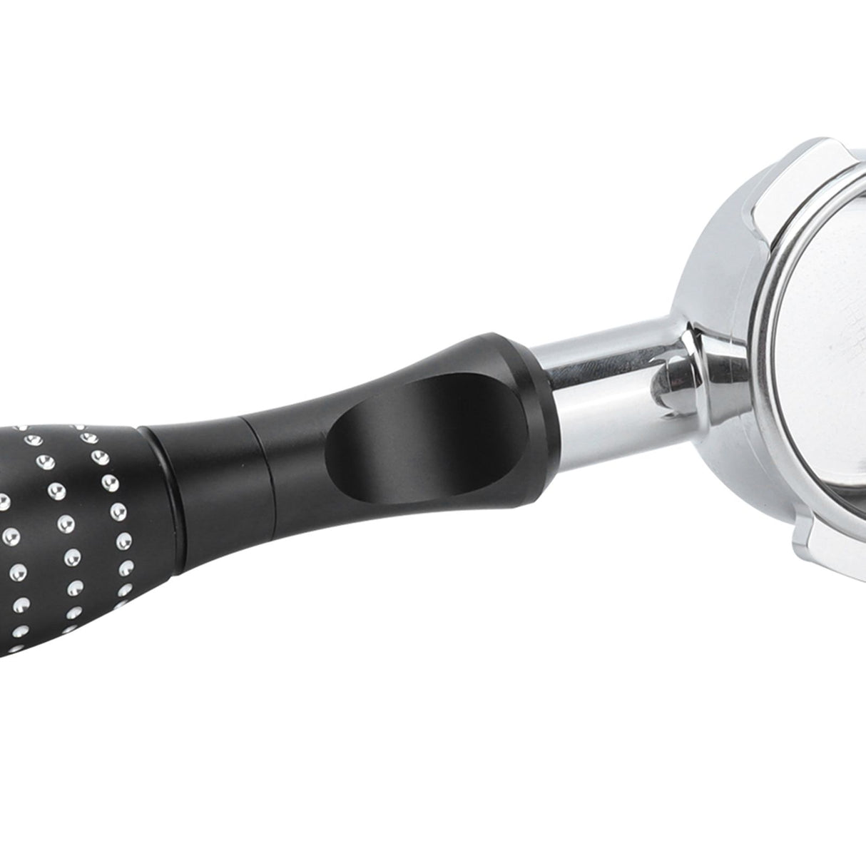 Bottomless Portafilter Frosted Texture Fine Filter Bowl Food Grade Material Comfortable 54mm Coffee Handle Bottomless
