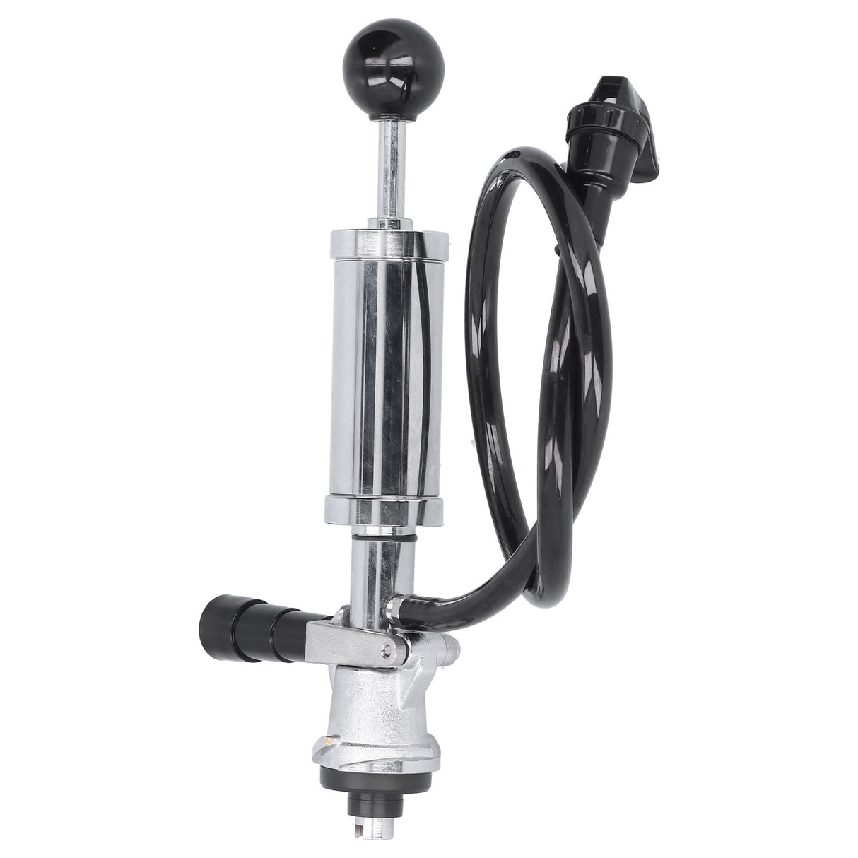 Beer Keg Party Pump with Tap Hose Stainless Steel Home Brewing Accessory for American S System Kegs