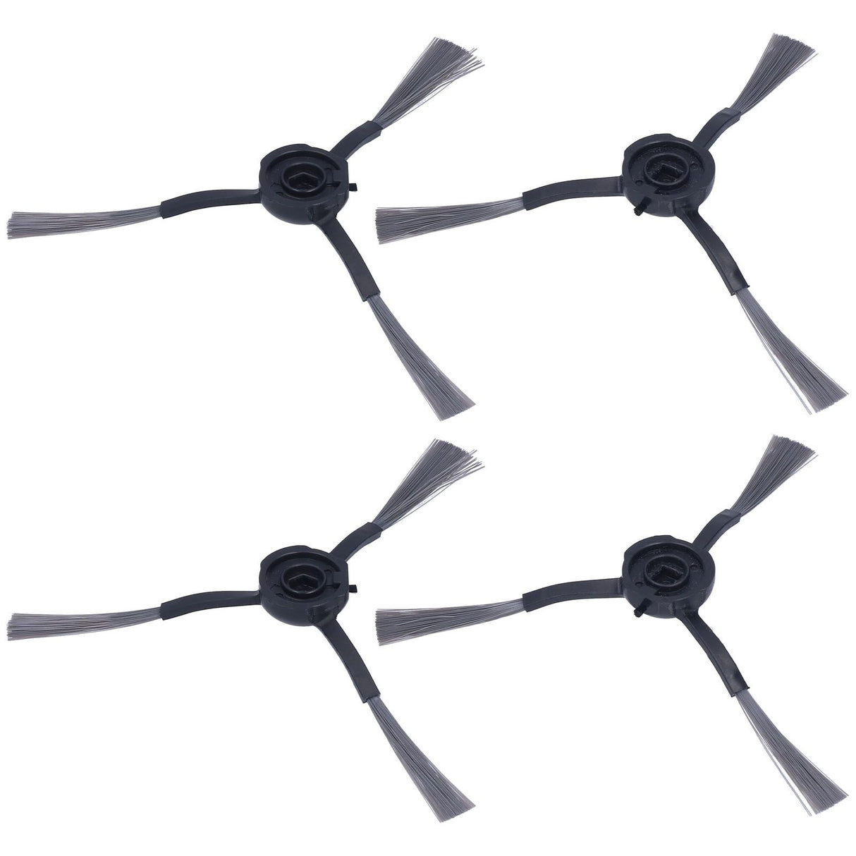 4Pcs Sweeper Side Brush ABS Durable Adaptable Scratch Resistant High Efficient Fit for ROIDMI EVE Plus Series