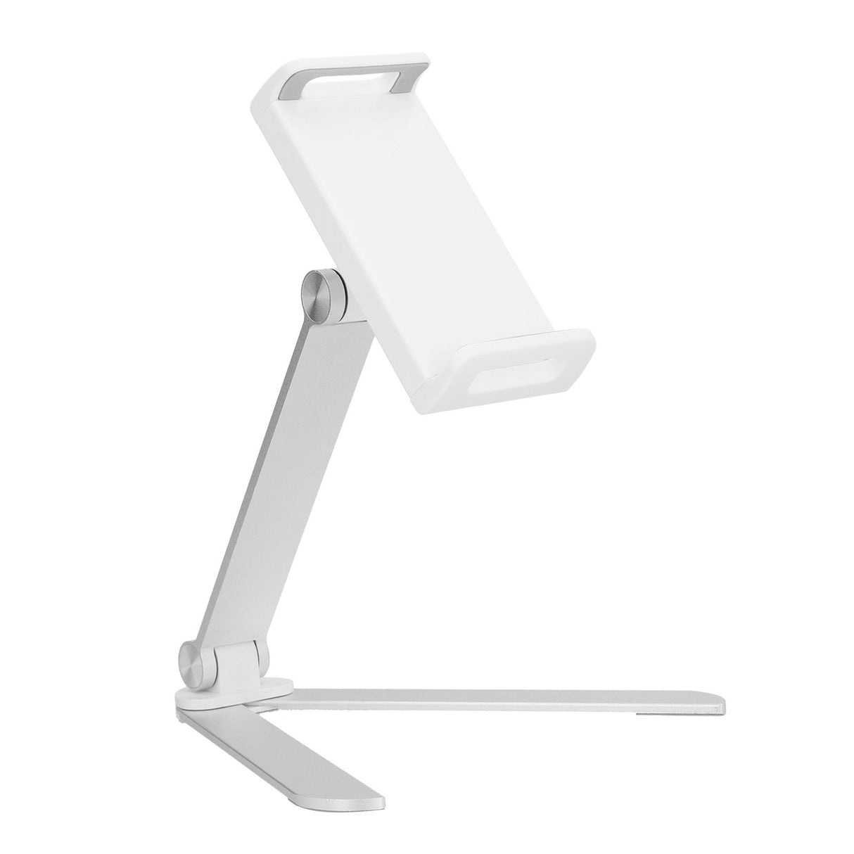 Foldable Tablet Stand 360°+180° Rotating Aluminum Alloy Stand for 4‑12in Tablet Computer 4‑7in Phone