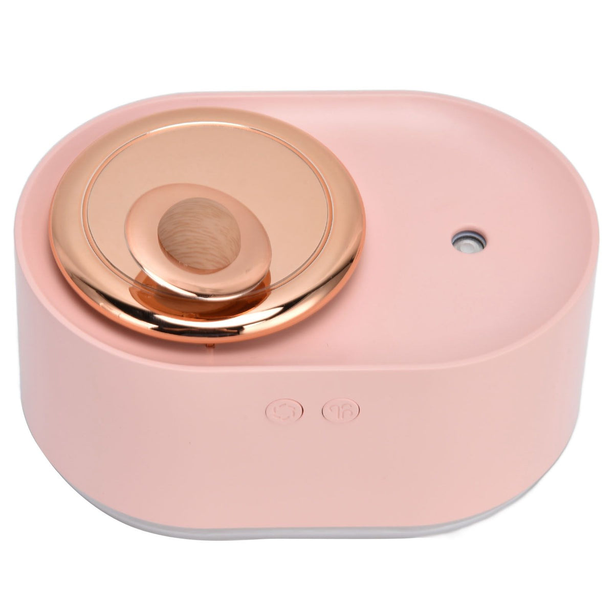 2 in 1 Rotating Planet Humidifier USB Charging Cordless Mute Spray Humidification for Home 1200MAHPink