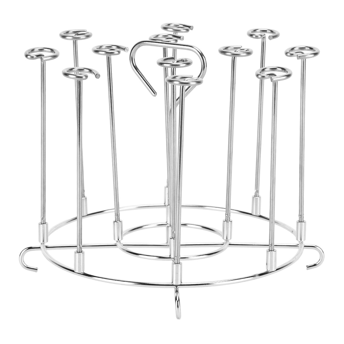 304 Stainless Steel Skewers Stand Set Multifunction Grill Dehydration Rack Fryer Accessories for Pinxia6QT