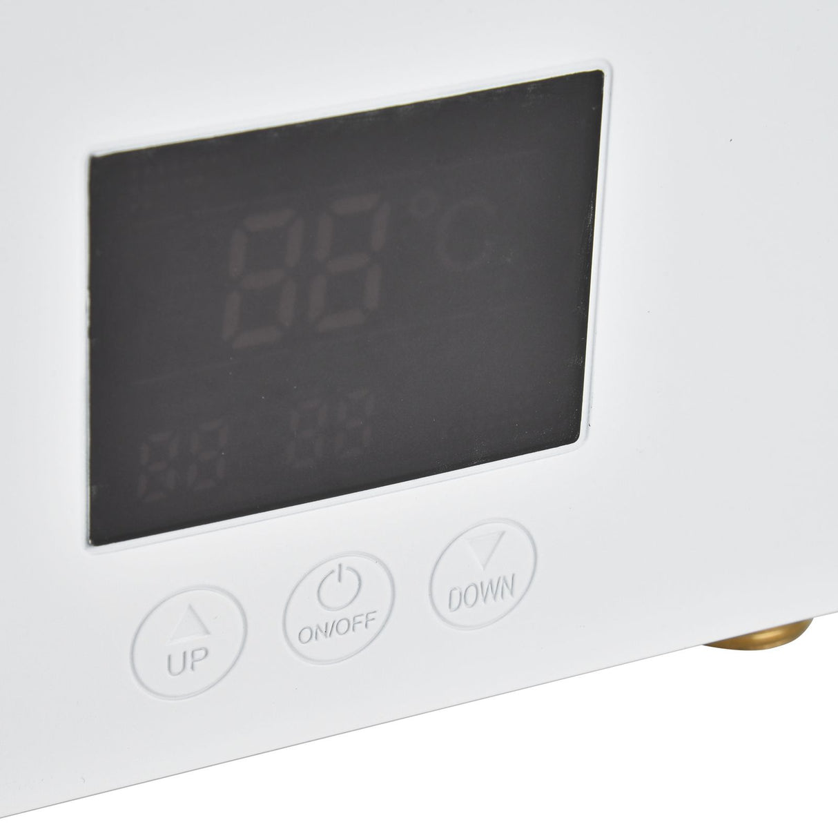 5500W Tankless Instant Electric Water Heater with Touch Panel Remote Control for Kitchen Bathroom 30‑55℃ 220VWhite