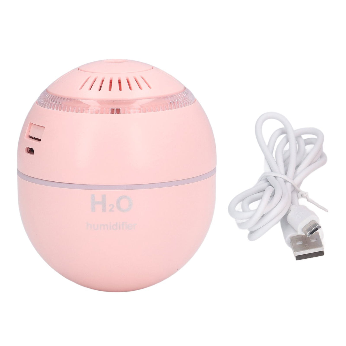 DC 5V/1A 120ML USB Air Humidifier 2 Gear Adjustment Aromatherapy Essential Oil DiffuserPink