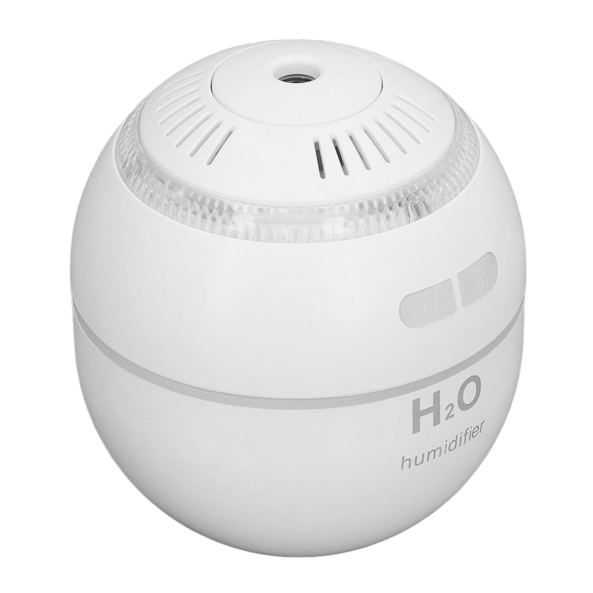 Household Ball Shaped Humidifier Colorful RGB Light Humidifier Mini Water Replenishing Air HumidifierWhite