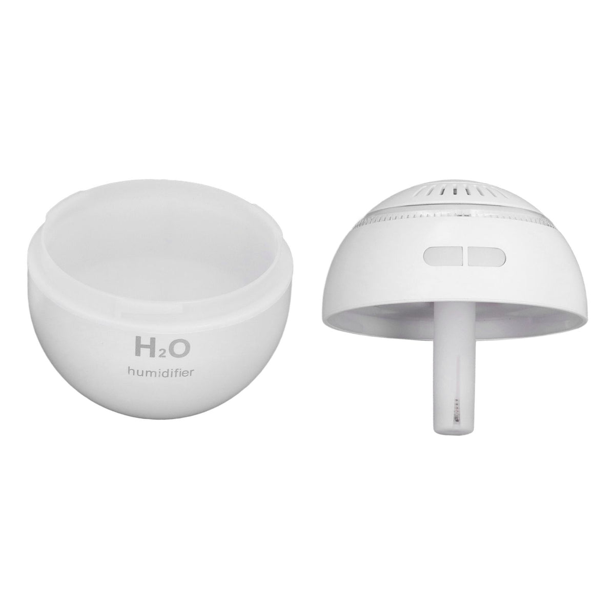 Household Ball Shaped Humidifier Colorful RGB Light Humidifier Mini Water Replenishing Air HumidifierWhite