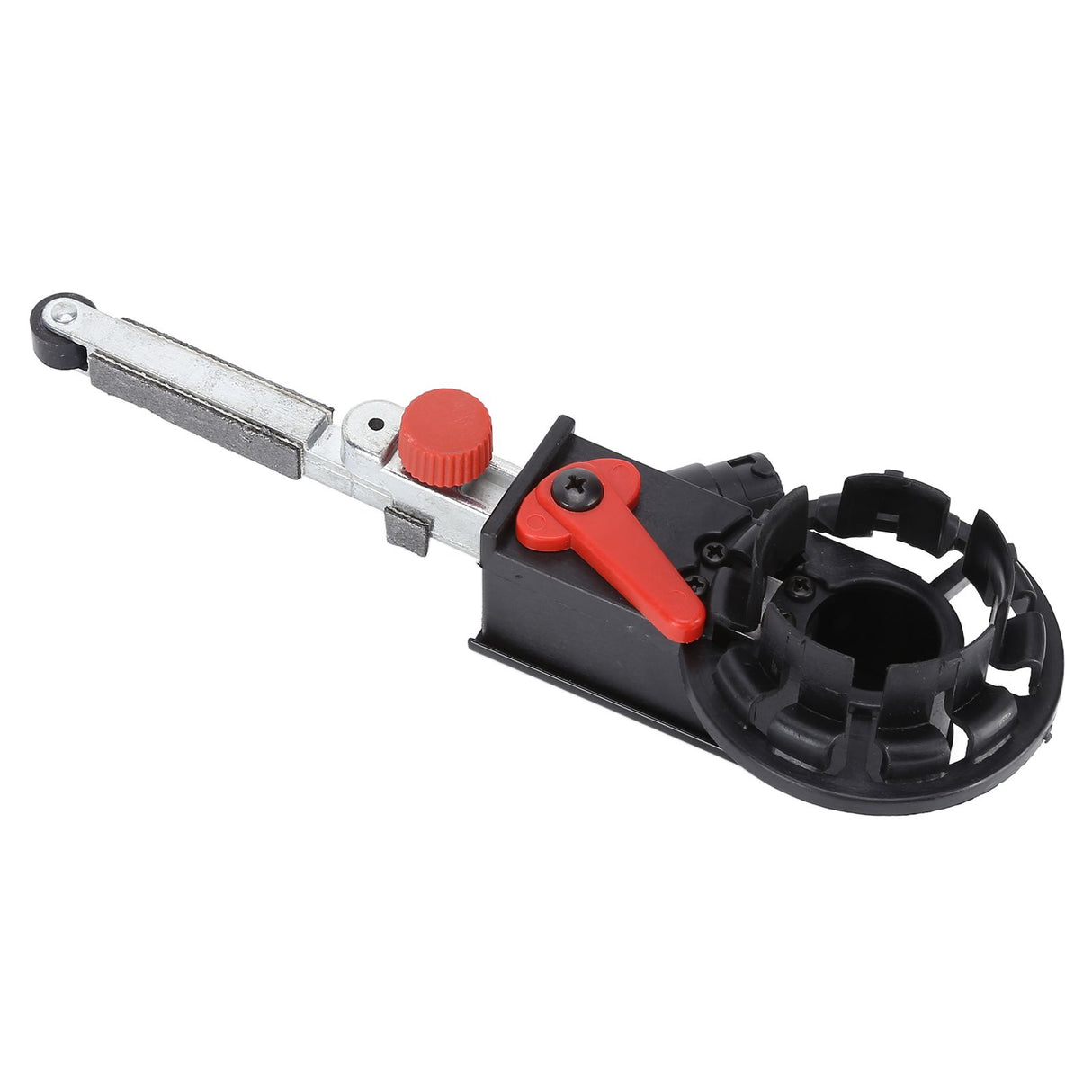 Belt Grinder Metal Furniture Grinding Polishing Machinne Household Small Belt Sander with Belt 1/2x18 Inch