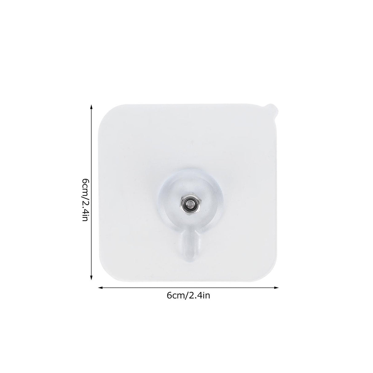 Adhesive Hooks for Wall Clocks Without Perforation and Traceless Ceramic Tile Glass Marble Wall Sticky Hooks