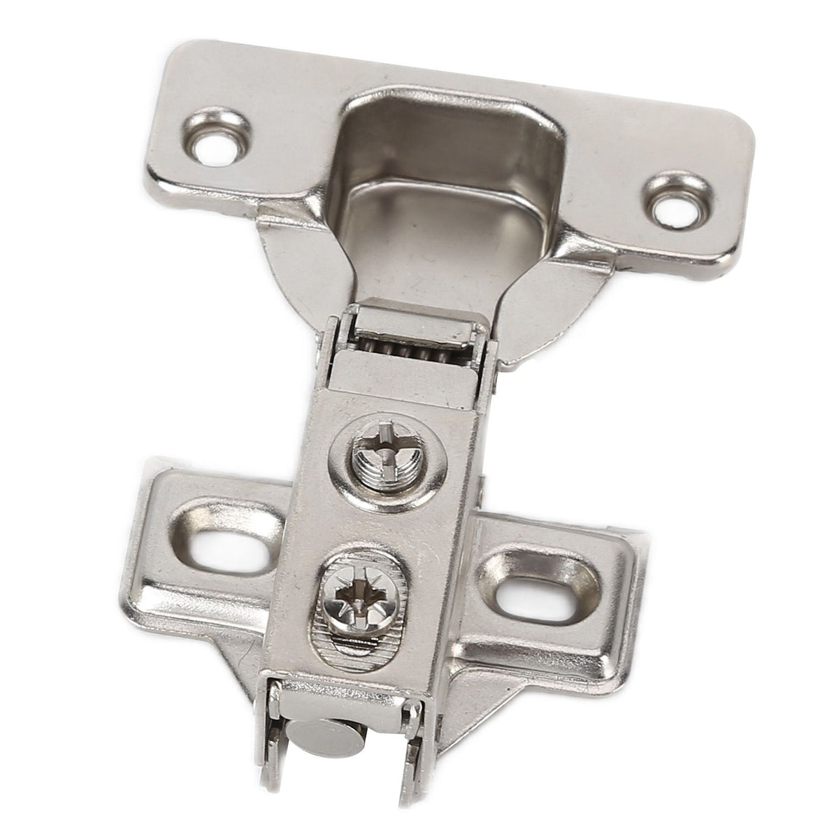 35mm Cabinet Hinge ShortArm Hydraulic FullOverlay Corner Hinge with Narrow Side Panels for Home