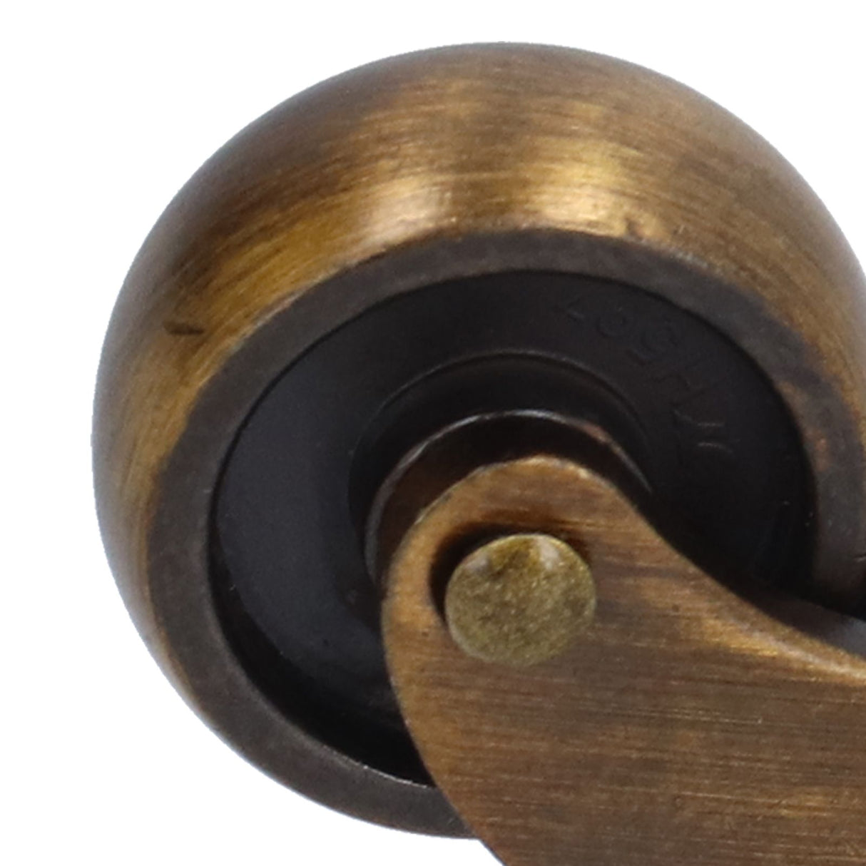 Round Cup Caster Zinc Alloy Vintage Matt Exquisite Sturdy Durable Stable Silent Wheel Dia Swivel