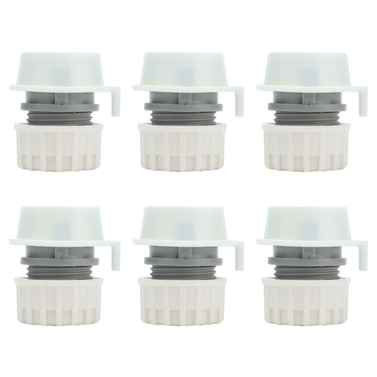 8Pcs Lock Type Faucet Quick Connector G1/2 Hose Faucet Coupling Adapter Fittings for Washing Machine