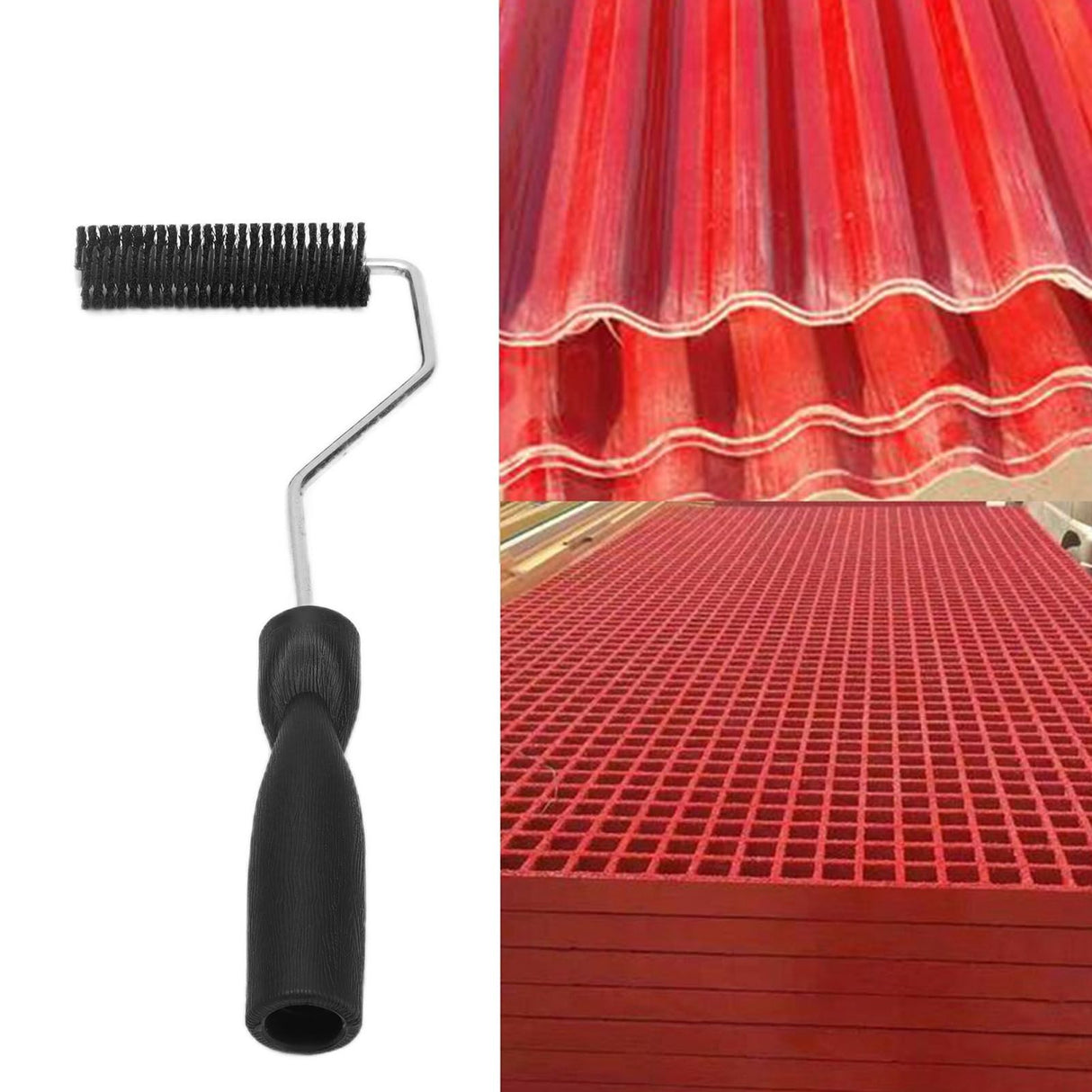 Diameter 28x100mm Fiberglass Laminating Bubble Roller Rolling Tool for Fiberglass Industry