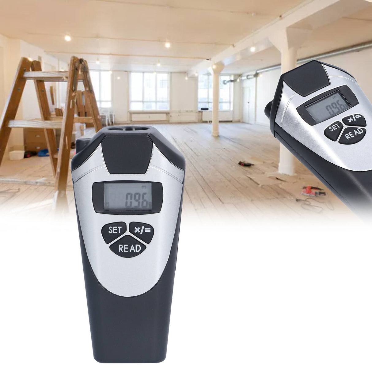 CP‑3009 Ultrasonic Rangefinder 40kHz Ultrasonic Distance Meter with Automatic Shutdown Portable for Distance Measuring