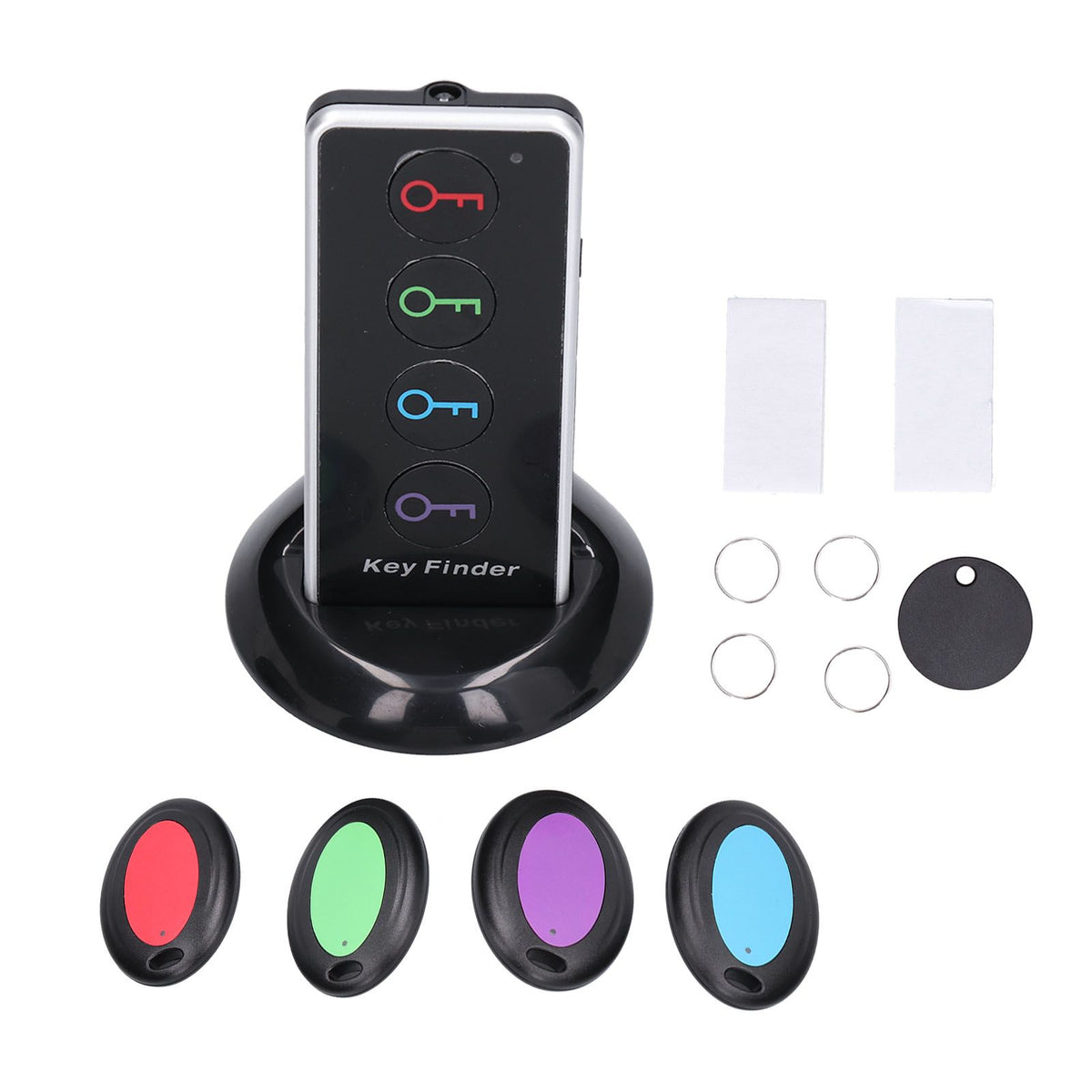 Key Finder Locator 1 Control 4 Wireless Simple Portable Battery Powered Remote Control Item Locator