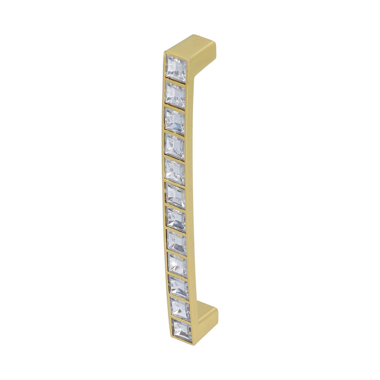 4Pcs/set Crystal Handle Modern Cabinet Door Diamonds Double Hole Pitch 128mm Drawer Knob