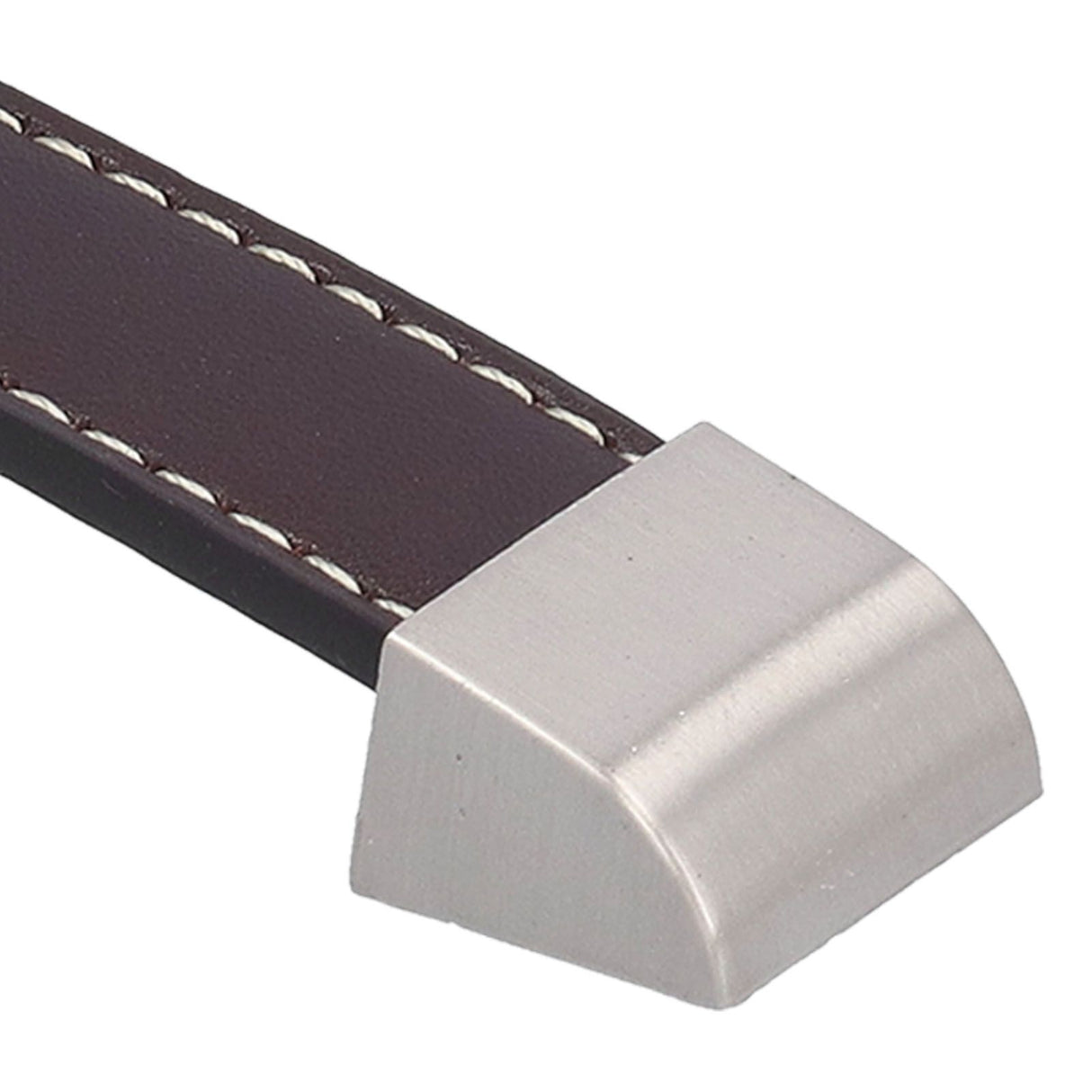 4 Set Furniture Handle Brown Rectangular Drawer Pull for Cabinet Side Doors Luggage