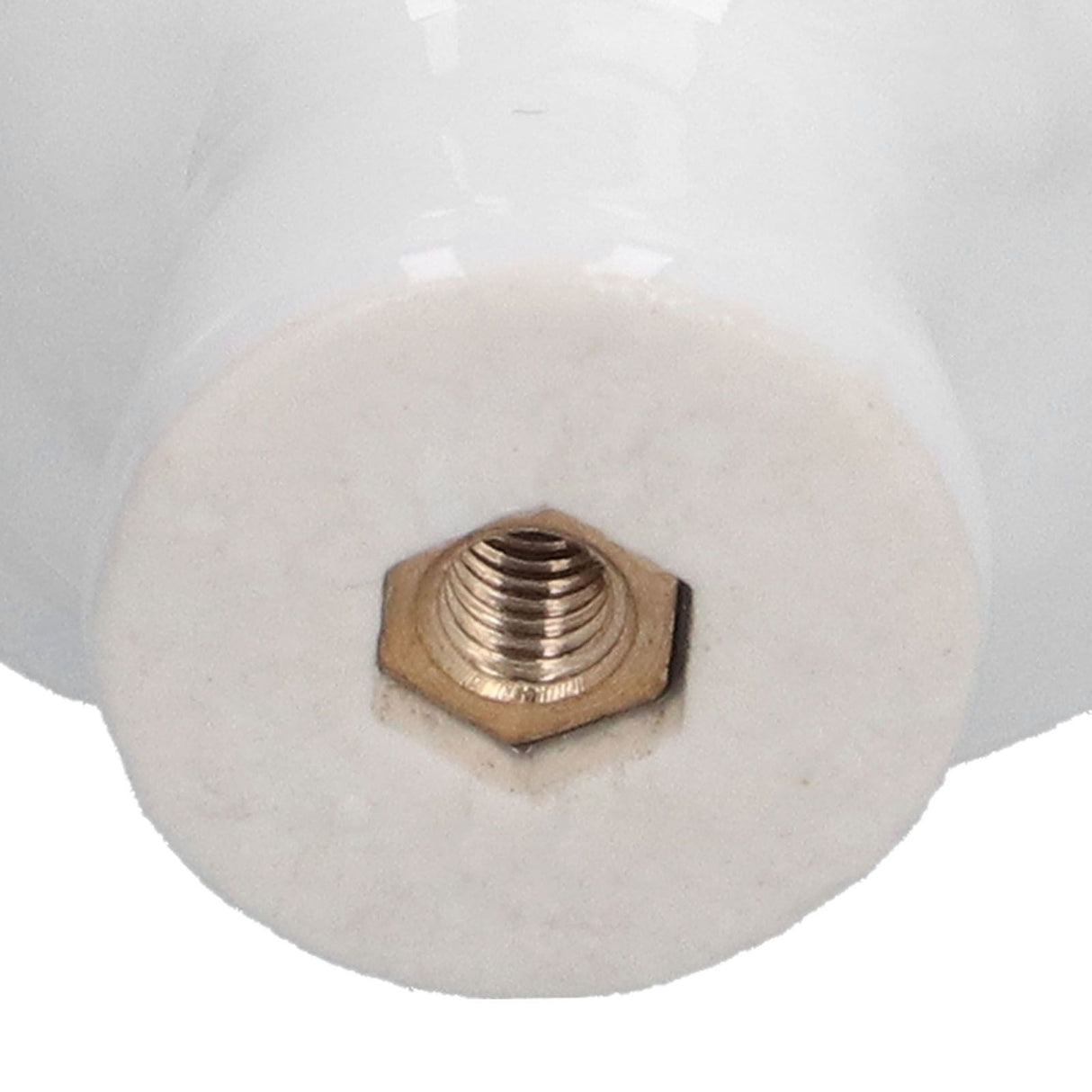 4 Set Rose Shaped Handle Modern Ceramic Cabinet Knob for Home Living Room BedroomWhite