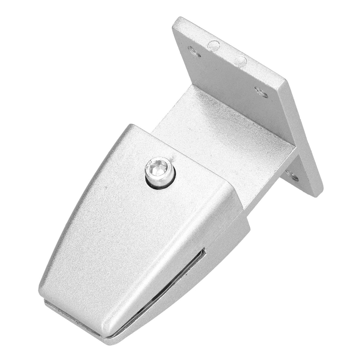 4pcs Desk Screen Baffle Clamp T Type Aluminum Alloy Silver Desktop Partition Bracket Holder for Office Classroom