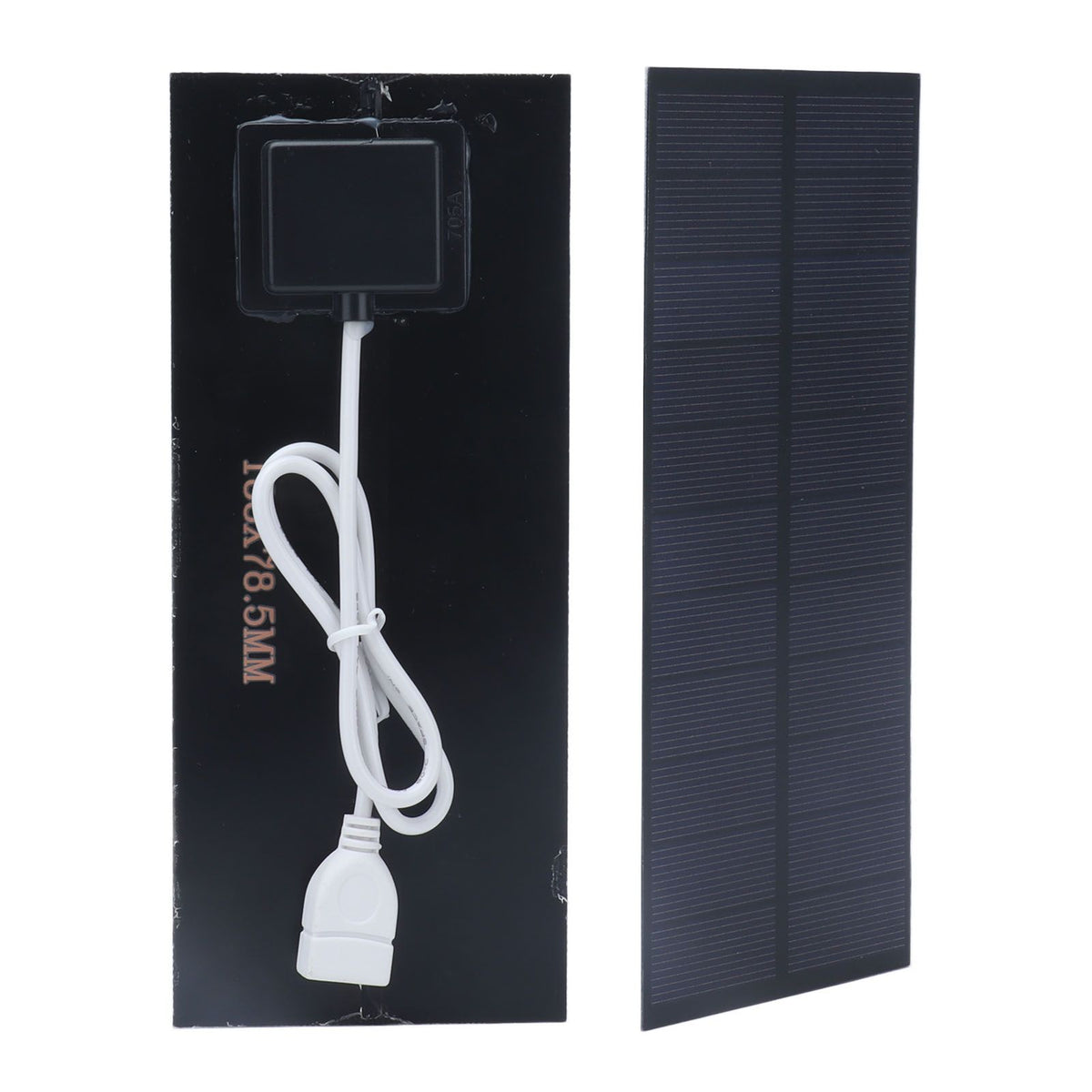 2.5W Solar Panel 188x78.5mm Solar Charging Board 3.7V‑5V Battery Charger High Conversion Efficiency and Portable for Greenhouse and Family