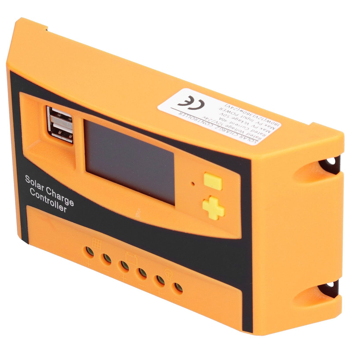12V/24V Solar Charge Controller Solar Charge Discharge Regulator Waterproof Photovoltaic Controller40A
