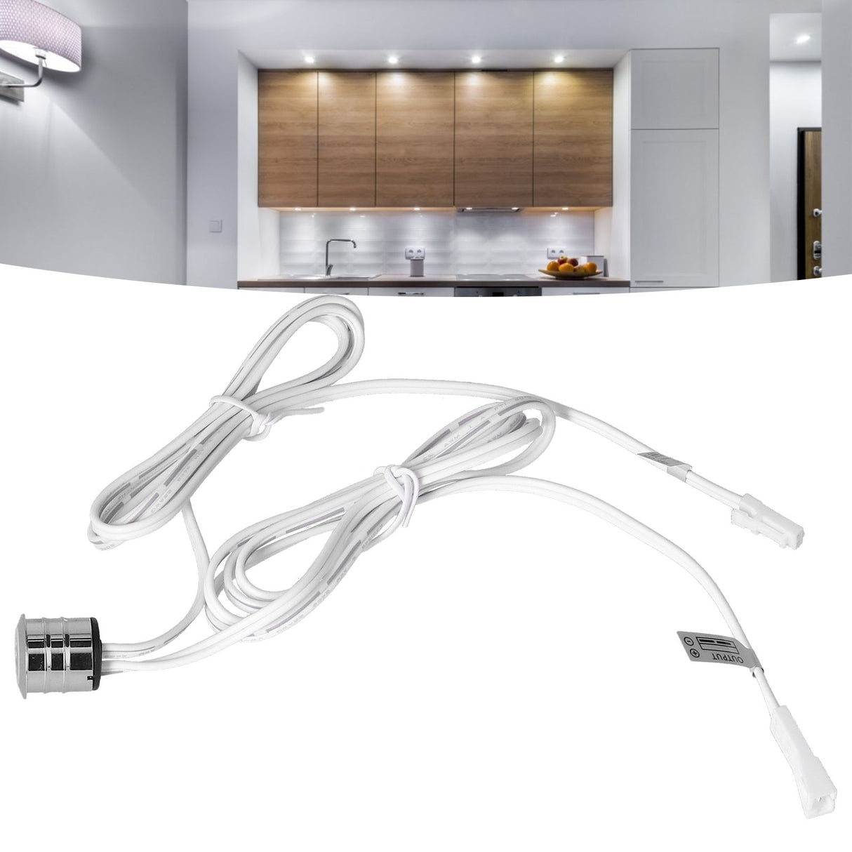 5‑24VDC Wide Voltage Touch Switch Smart Touch Switch for LED Soft Light Strips Wardrobe Light