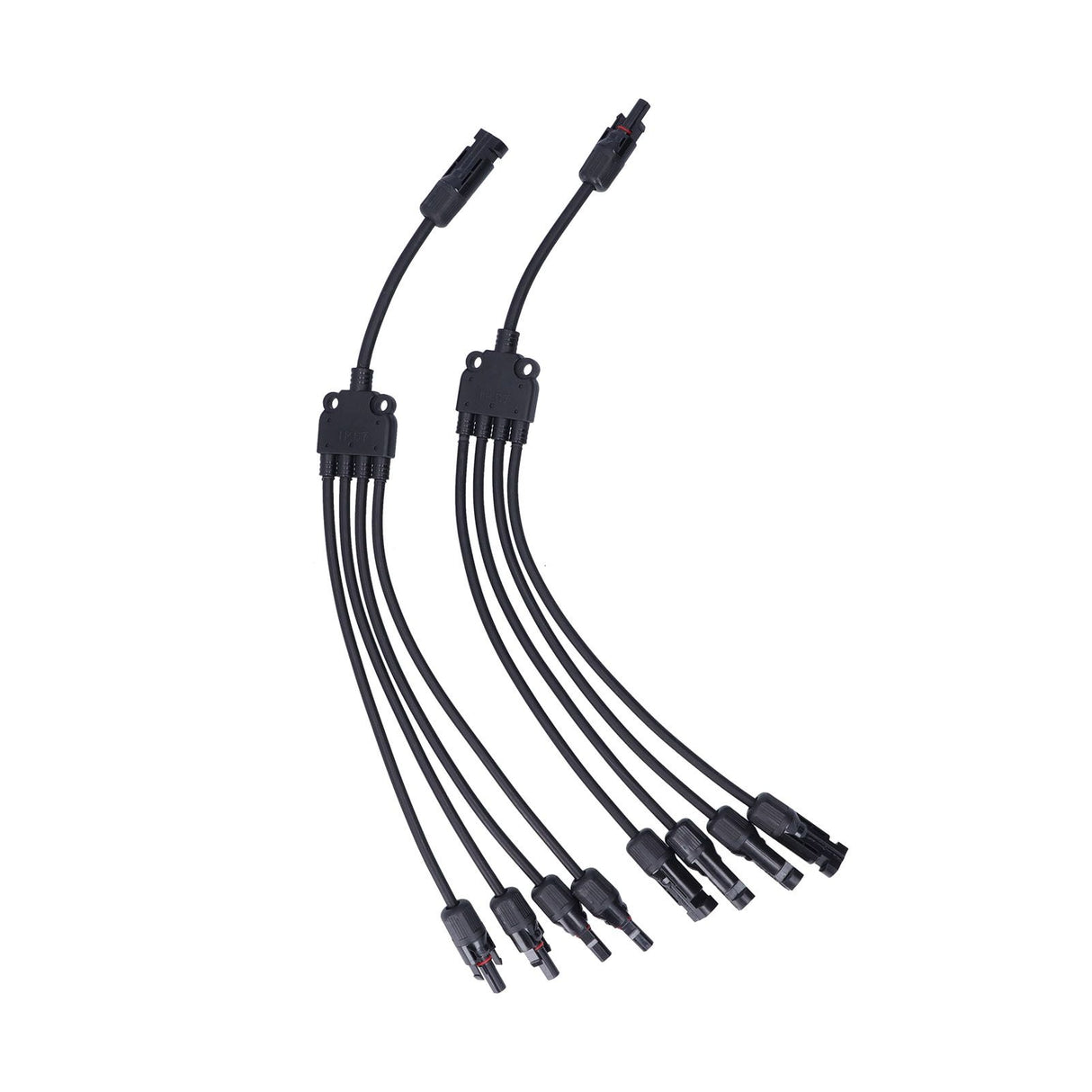 Solar Panel Connector 4 Branch Y Type Parallel Connector Solar Panel Extension Cable PV Wire Adapter