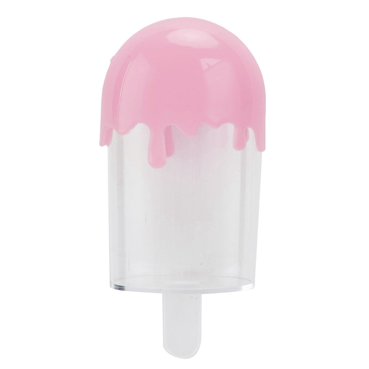 12Pcs Ice Cream Shape Candy Box Plastic Candy Case Container Wedding Party SuppliesPink