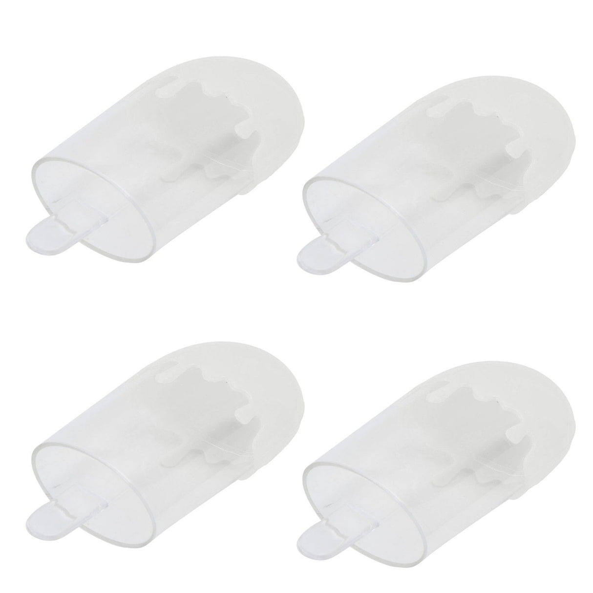 12Pcs Ice Cream Shape Candy Box Plastic Candy Case Container Wedding Party SuppliesWhite
