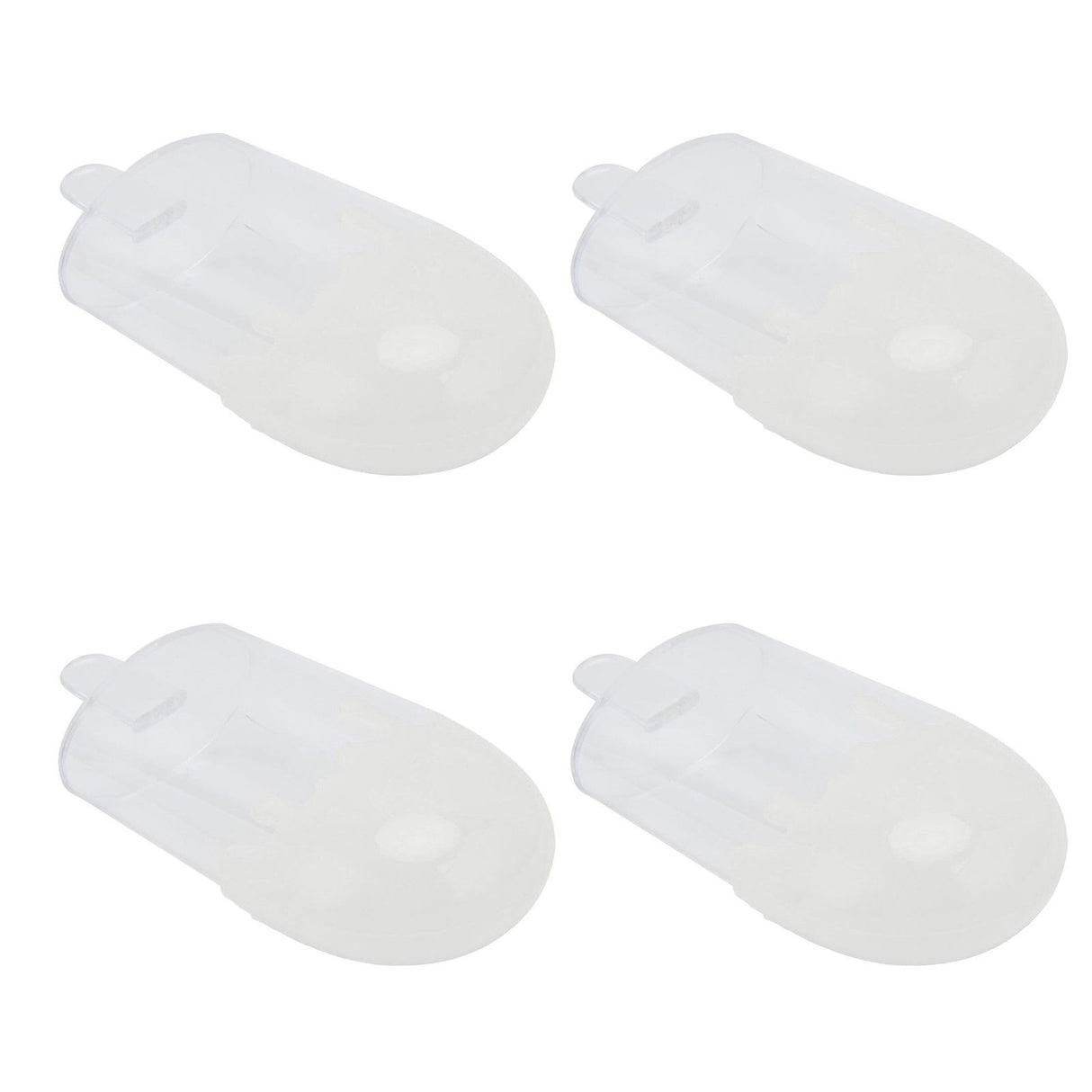12Pcs Ice Cream Shape Candy Box Plastic Candy Case Container Wedding Party SuppliesWhite