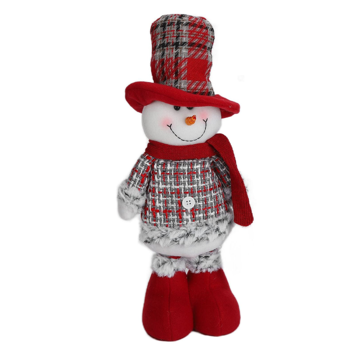 Retractable Christmas Innovative Doll Toy Home Decoration for Christmas BirthdaySnowman