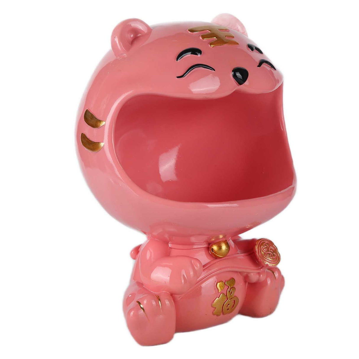 Cut Animal Shaped Key Phone Storage Basket Container Home Entryway Decor Accessory Display MoldPink