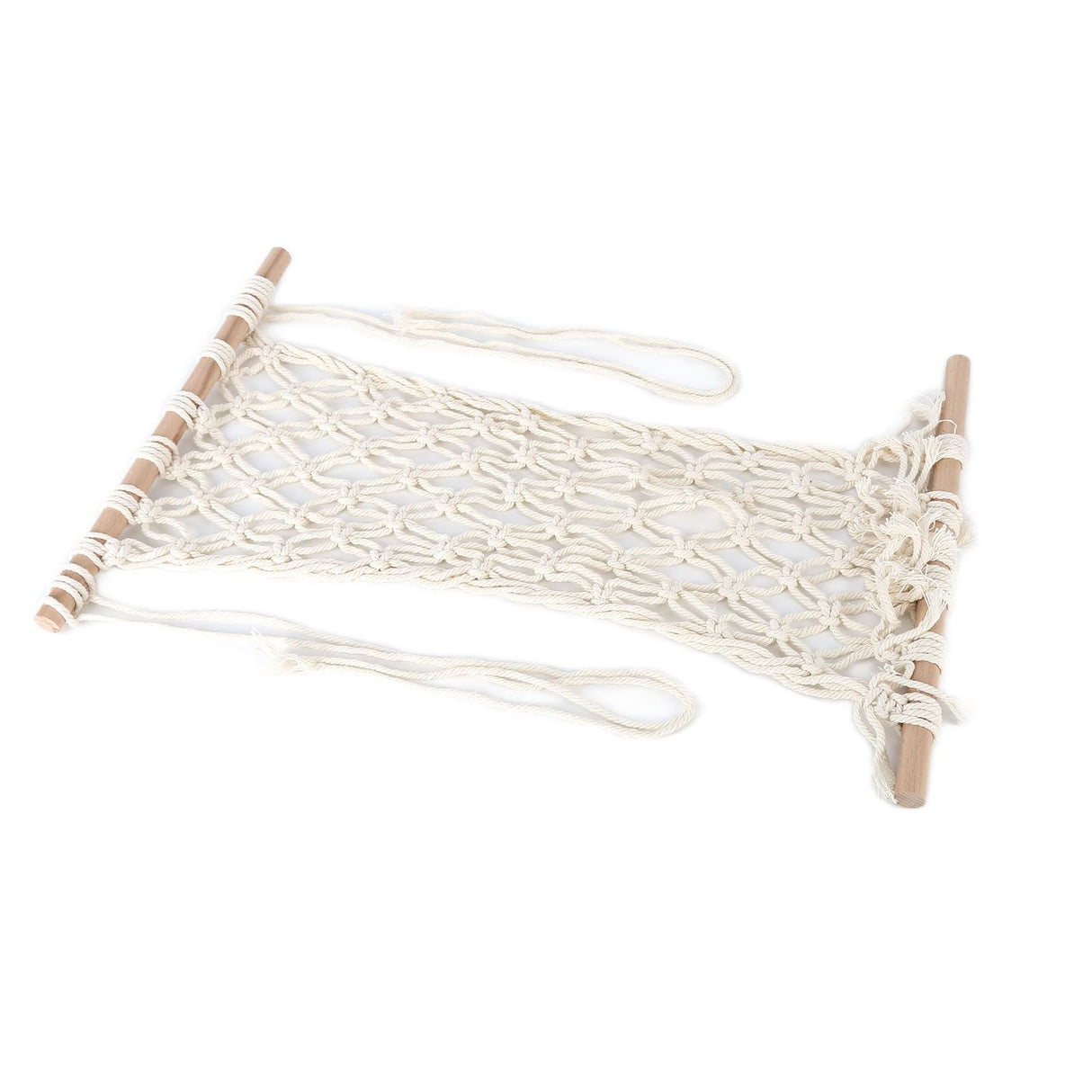 Simple Hanging Fruit Basket Fruit Hammock Holder Net Cotton Rope Hanger for Kitchen Home Decor