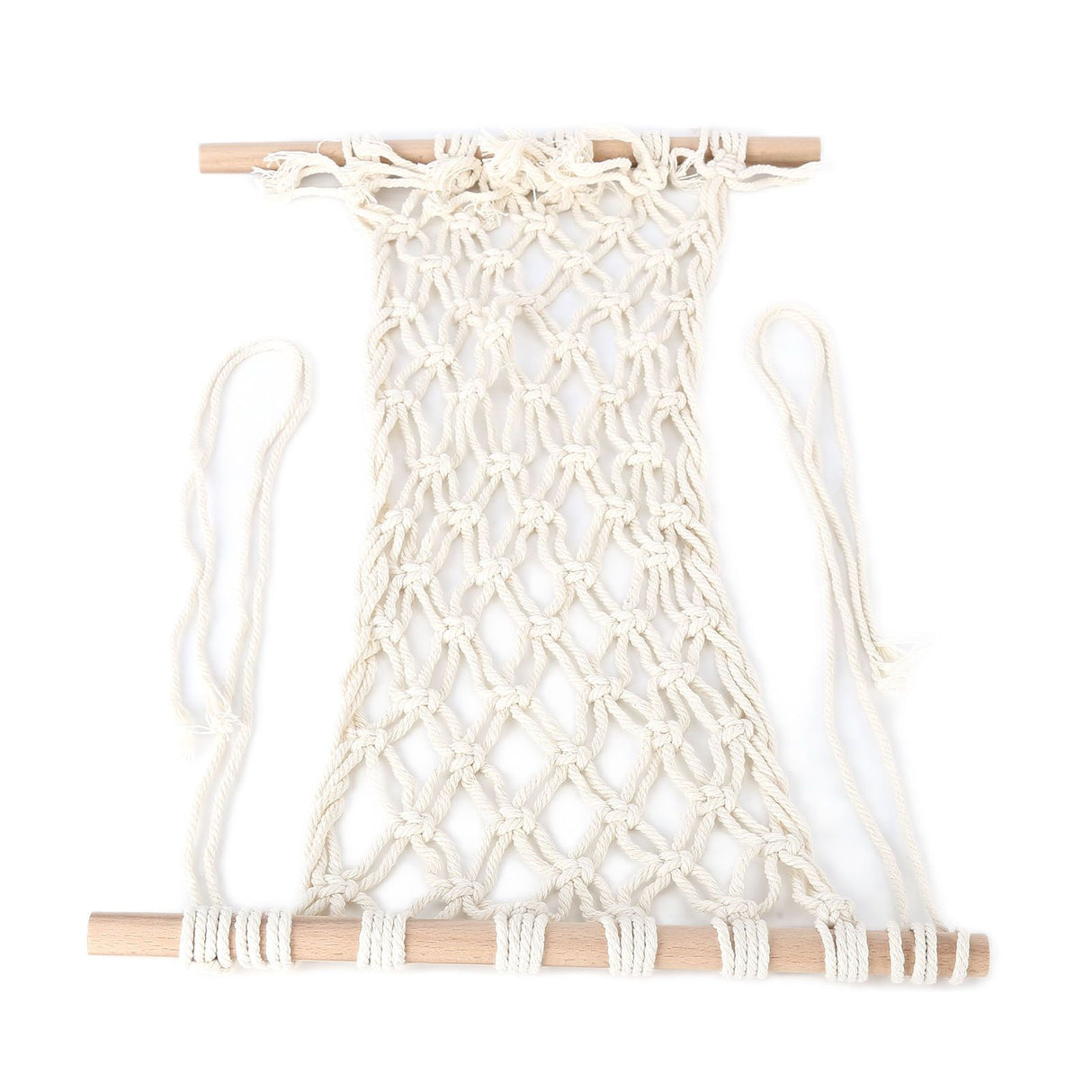 Simple Hanging Fruit Basket Fruit Hammock Holder Net Cotton Rope Hanger for Kitchen Home Decor