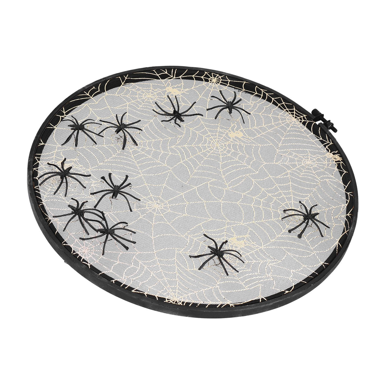 Halloween Embroidery DIY Hanging Decorative Cross Stitch Crafts Ornament for Home FestivalWithout Bowknot