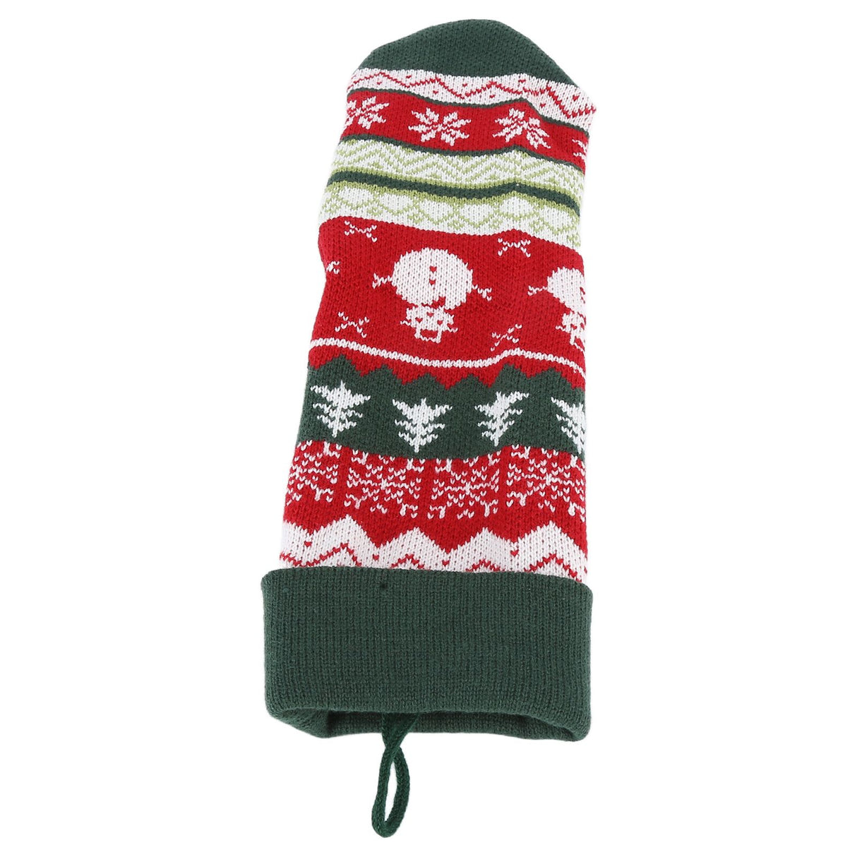 Christmas Decorations Children Sock Ornament Gift Bag Home Decoration for FestivalGreen Rope