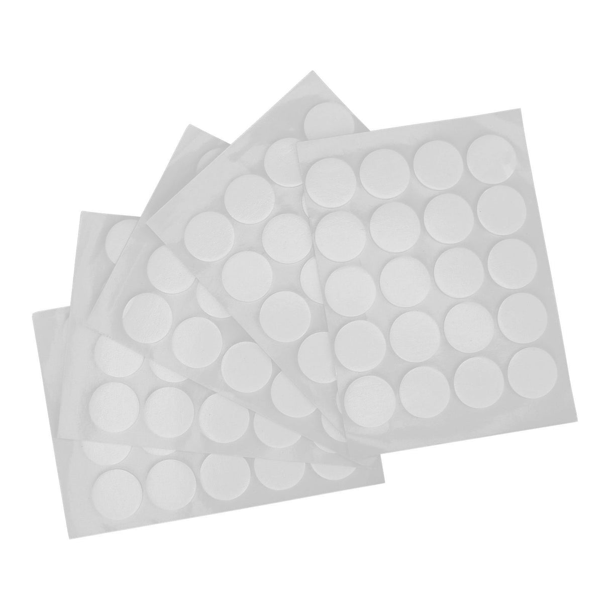 200Pcs Candle Wick Stickers Heat Resistant Double Sided Tape Sticker for Candle MakingWhite Bottom