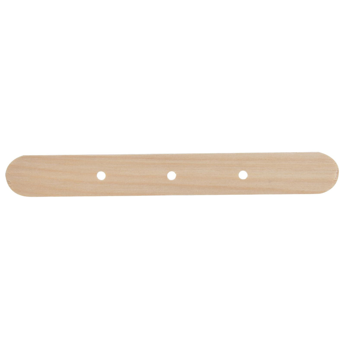 50Pcs Candle Wick Holder Birch Easy Use Reusable Wooden Wax Core Holder for Making Candles150x20mm 3 Hole