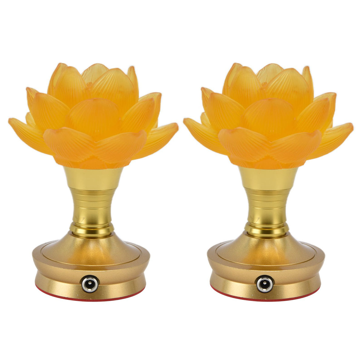 2 Set LED Buddhist Light 3 Color Adjustment Buddha Lamp Plug In Flower Light for Home Buddhist SupplyAU Plug 100-240V