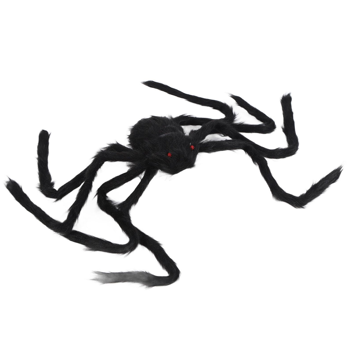 Spiders Halloween Decor Terrible Reusable Black Giant Spider Halloween Decoration for Indoor Outdoor90cm