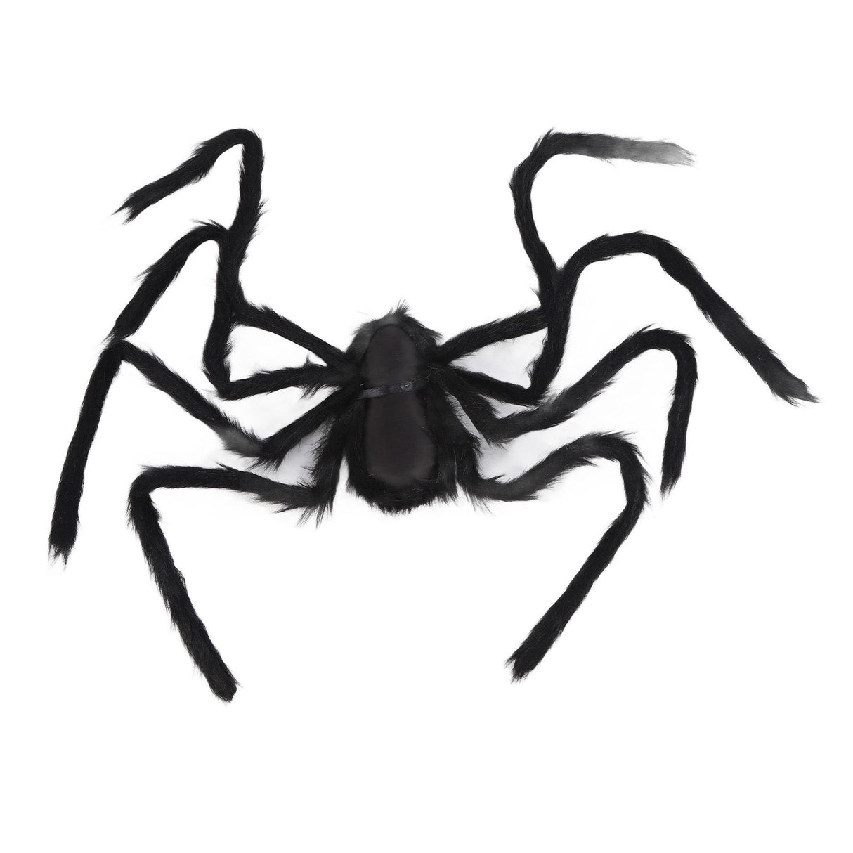 Spiders Halloween Decor Terrible Reusable Black Giant Spider Halloween Decoration for Indoor Outdoor90cm