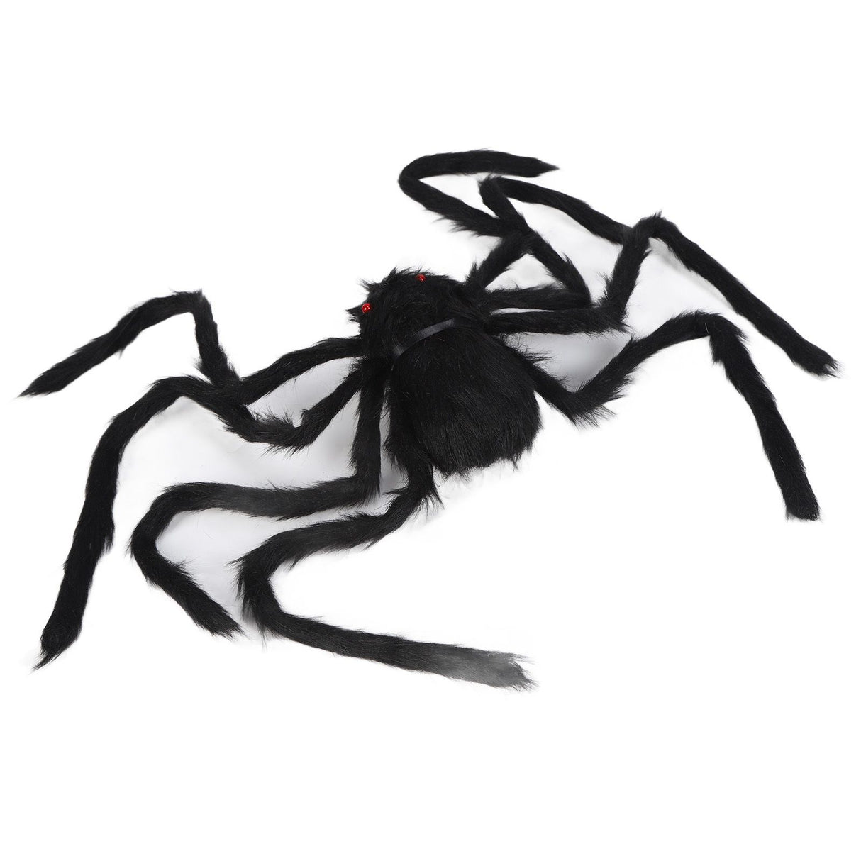 Spiders Halloween Decor Terrible Reusable Black Giant Spider Halloween Decoration for Indoor Outdoor90cm