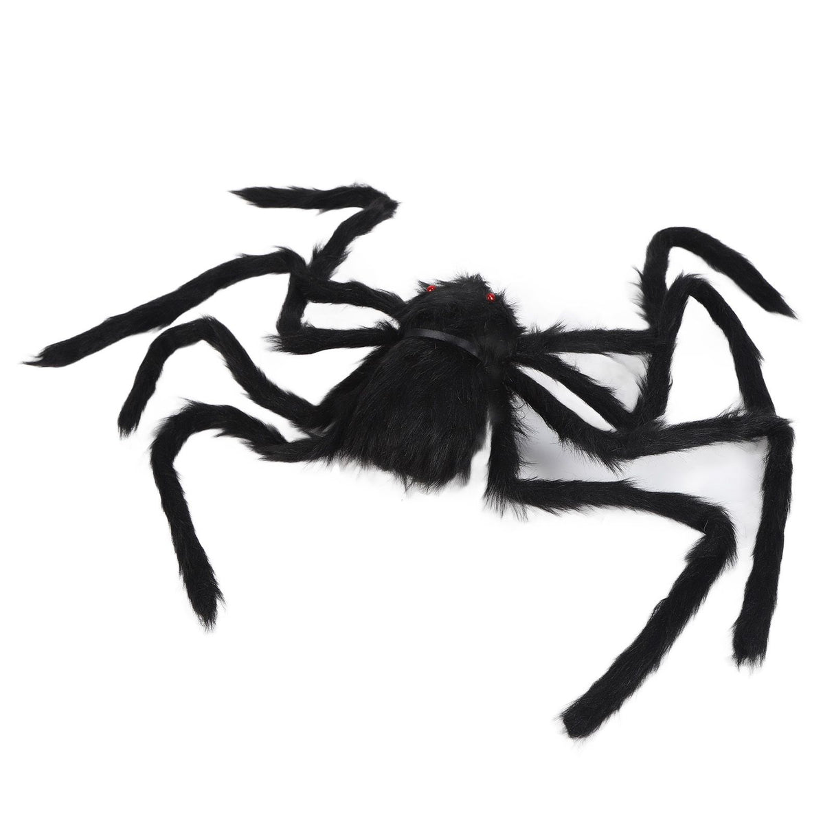 Spiders Halloween Decor Terrible Reusable Black Giant Spider Halloween Decoration for Indoor Outdoor90cm