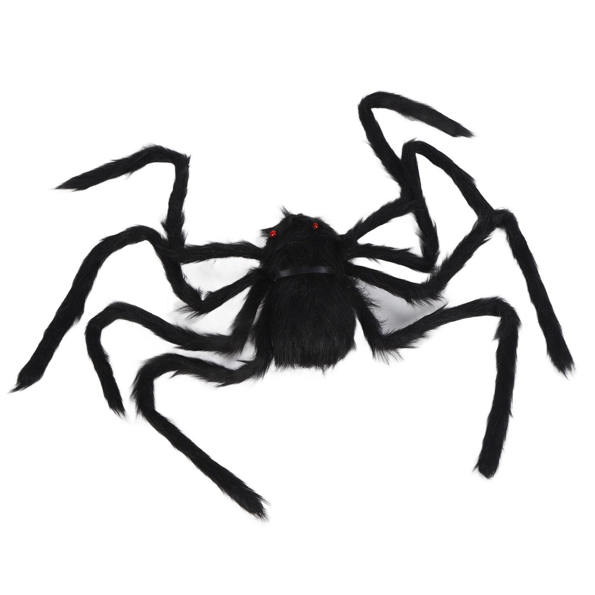 Spiders Halloween Decor Terrible Reusable Black Giant Spider Halloween Decoration for Indoor Outdoor90cm