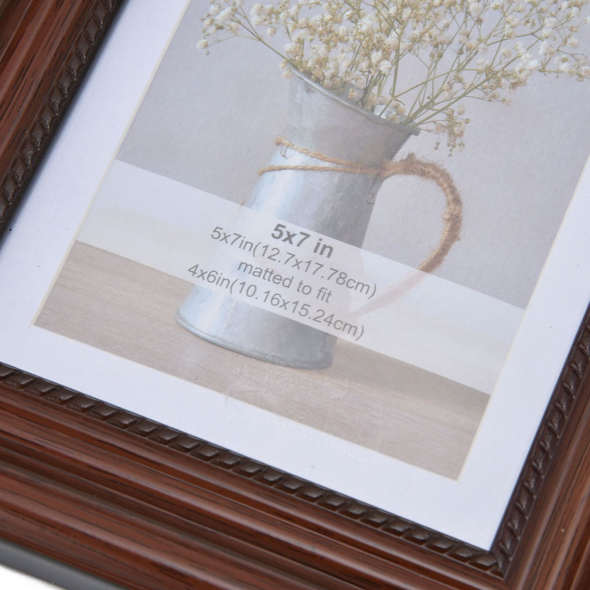 Simple Style Concave Photo Frame Rectangular Photo Frame for Living Room BedroomM