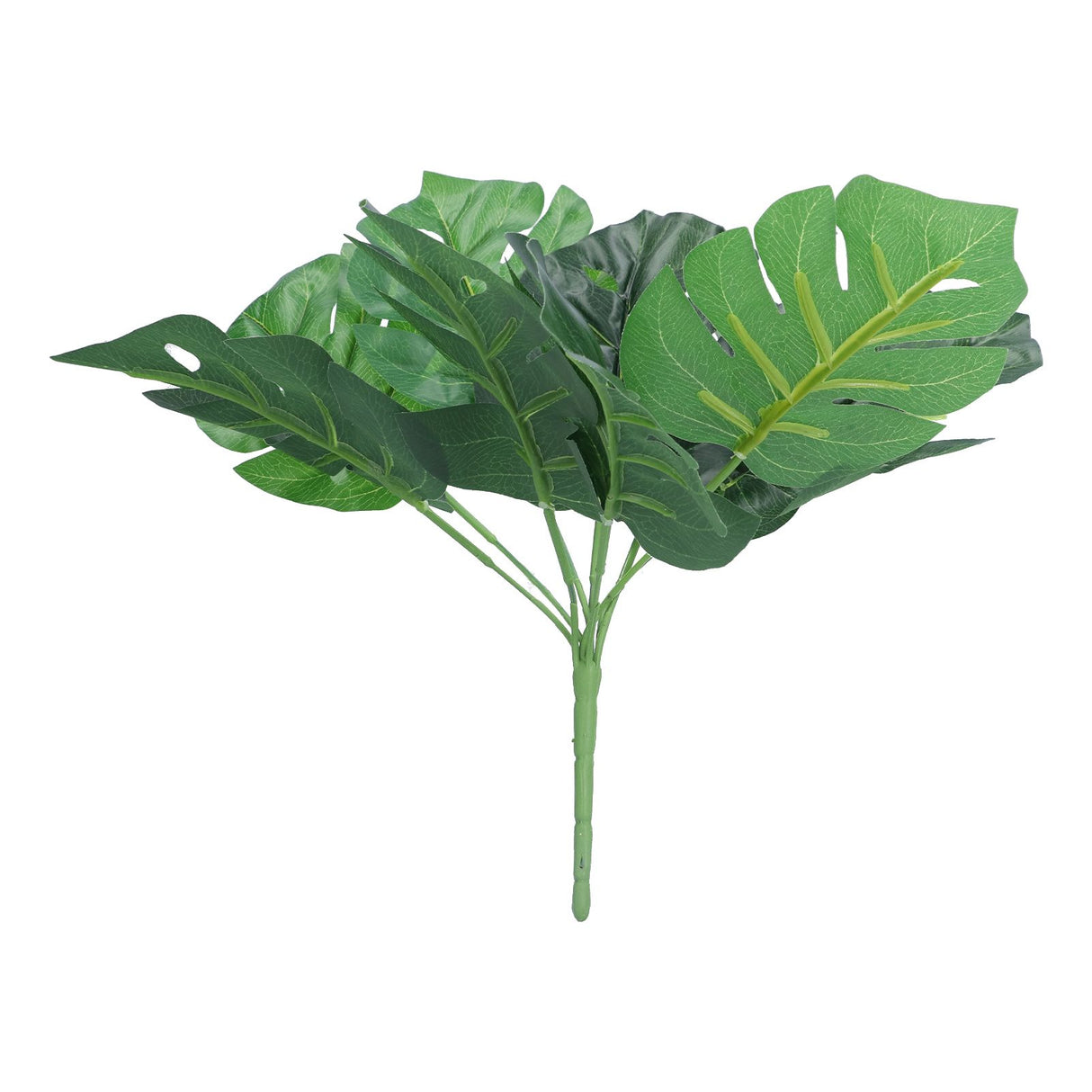 Artificial Monstera DIY Fake Monstera Leaf Artificial Plant for Garden Outdoor Wall Decoration