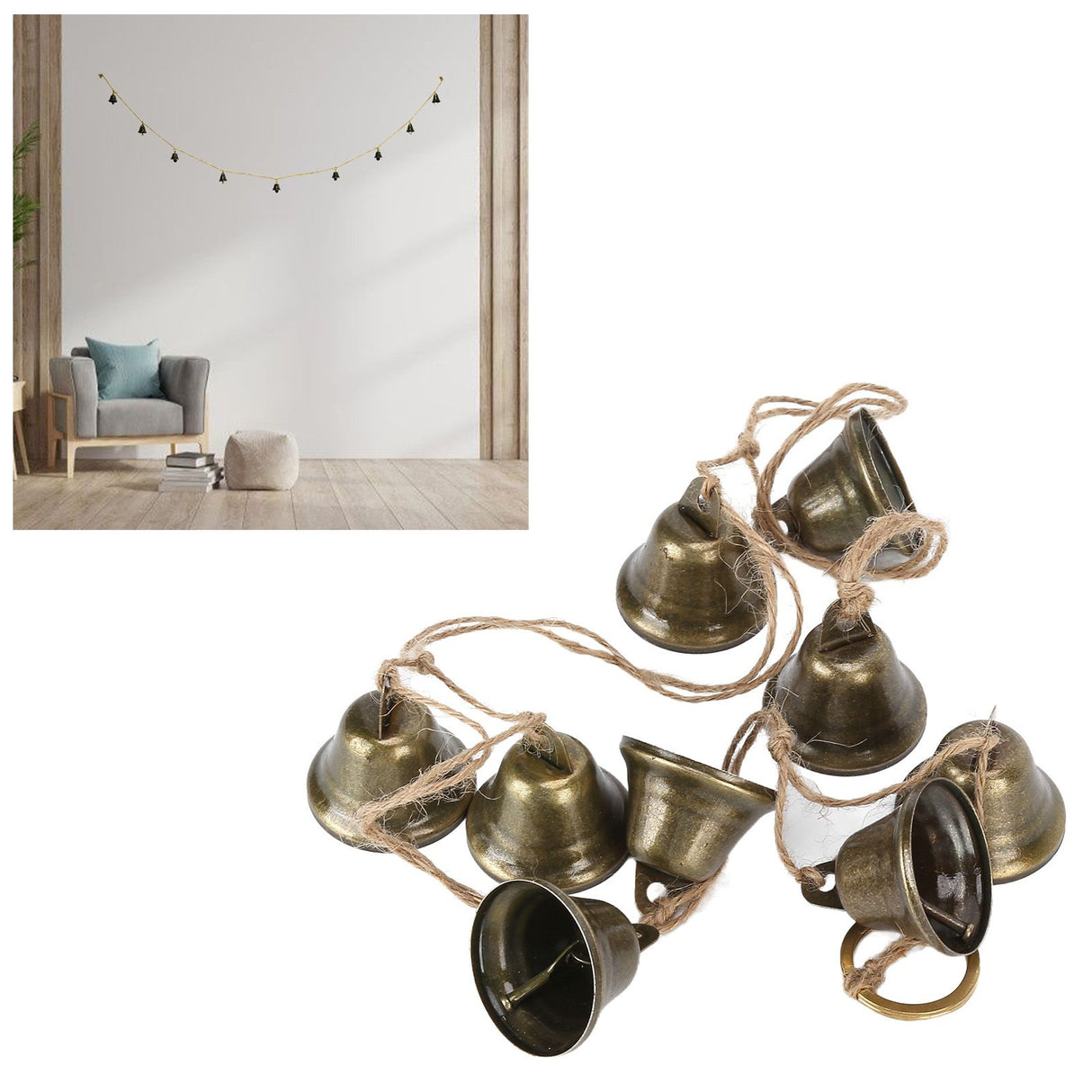 Wedding Party Decoration Bells Anti Corrosion Loud Copper Bells DIY Crafts Accessories
