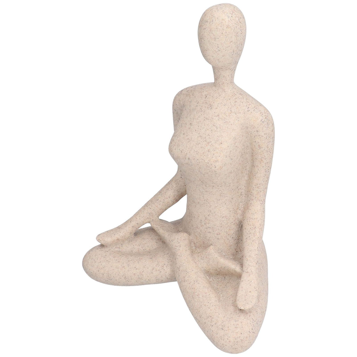 Yoga Pose Statue Nordic Sandstone Resin Yoga Pose Figurines Collectible Decoration Gifts for Home Office DecorBL560