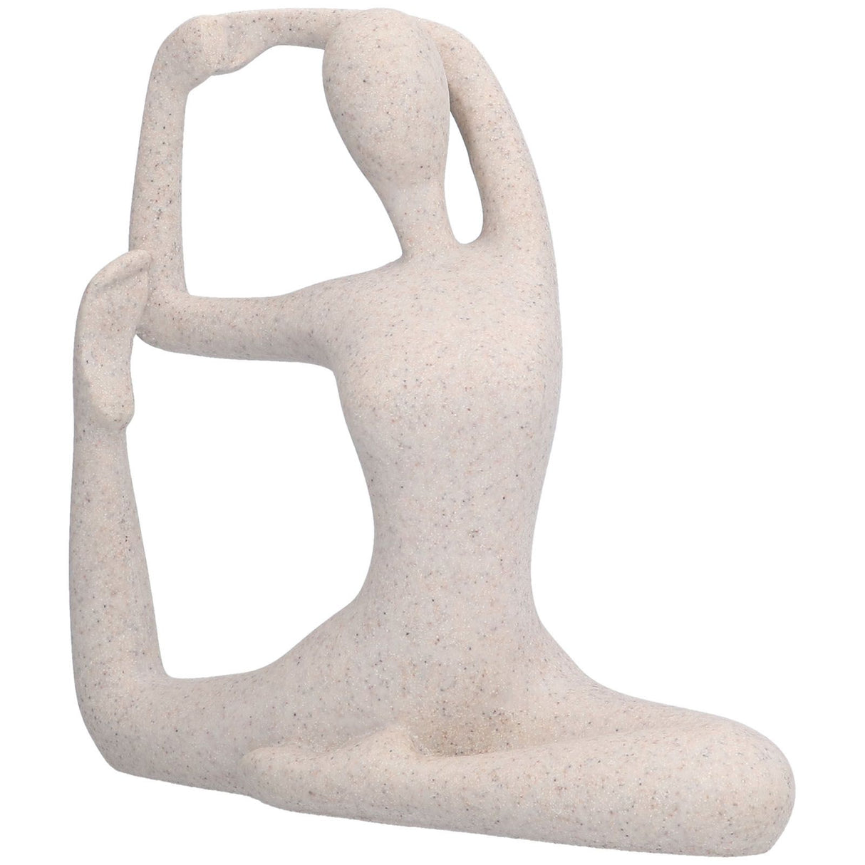 Yoga Pose Statue Nordic Sandstone Resin Yoga Pose Figurines Collectible Decoration Gifts for Home Office DecorBL562